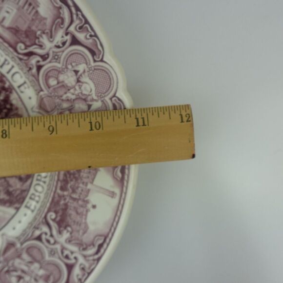 Wedgewood Mulberry Plate College Of The City Of New York The Gymnasium - Picture 9 of 9